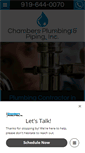 Mobile Screenshot of chambersprinting.com